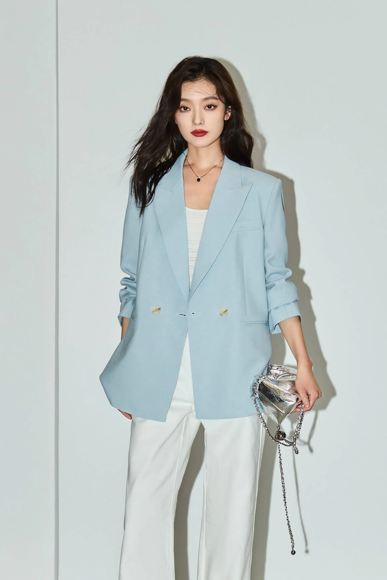 LILY Fashionable Loose Fit Suit Jacket