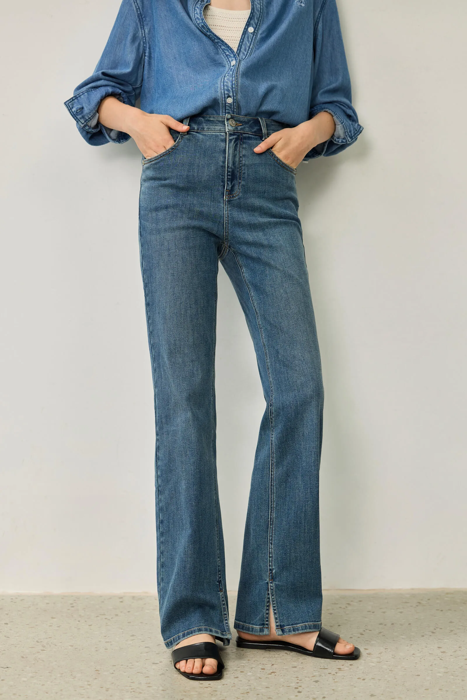 LILY Vintage Straight-Leg Jeans