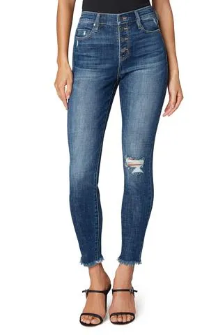 Liverpool ABBY HI-RISE Ankle skinny Button Fly 28"