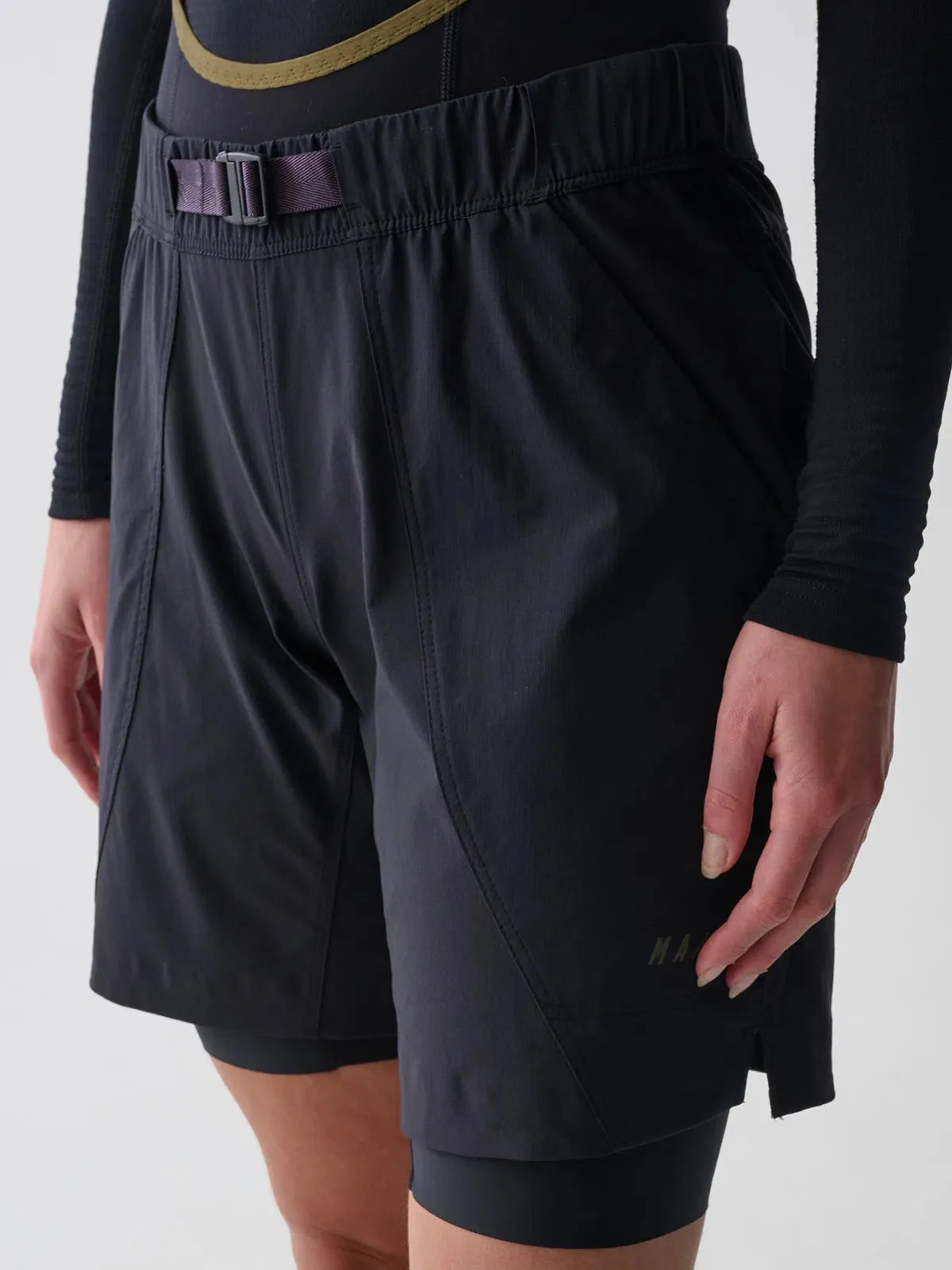 MAAP Alt Road Women Overshort - Black