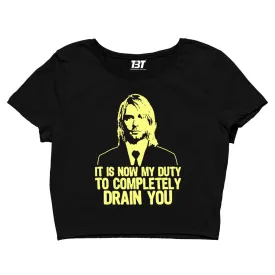 Nirvana Crop Top - Drain You