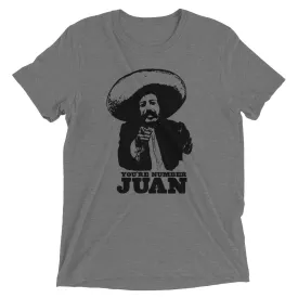 Number Juan Funny Men's T-Shirt