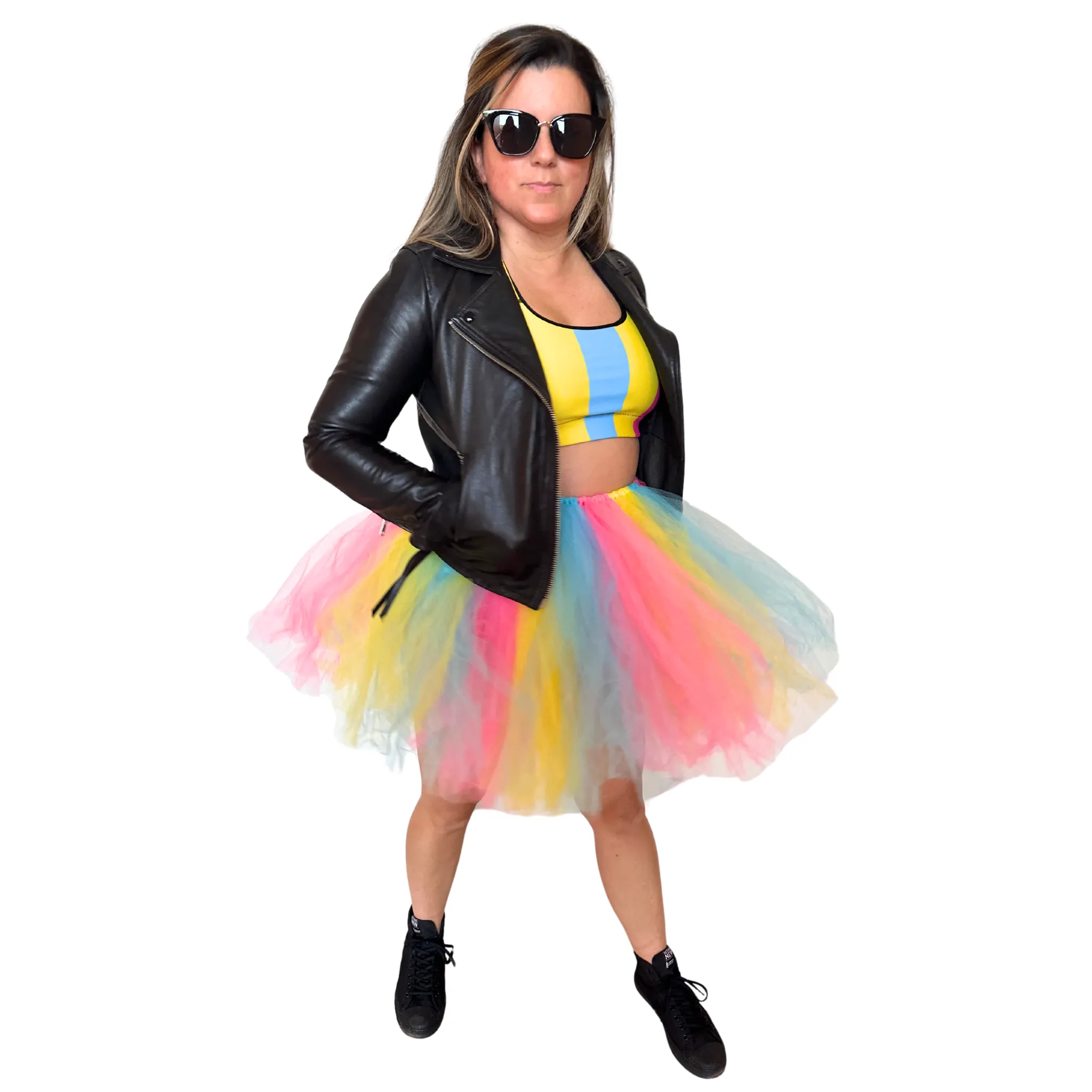 Pansexual Pride Flag Tutu