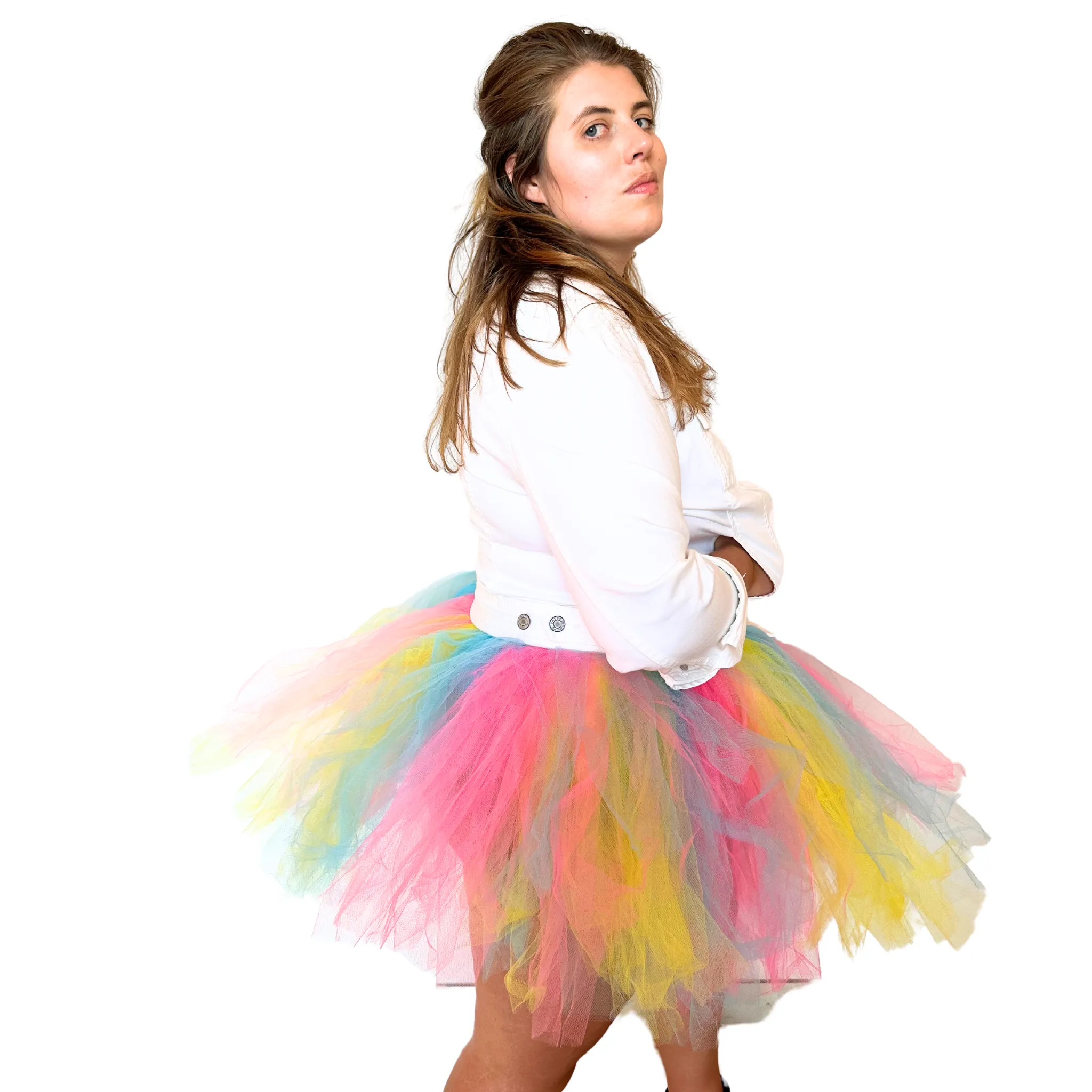 Pansexual Pride Flag Tutu