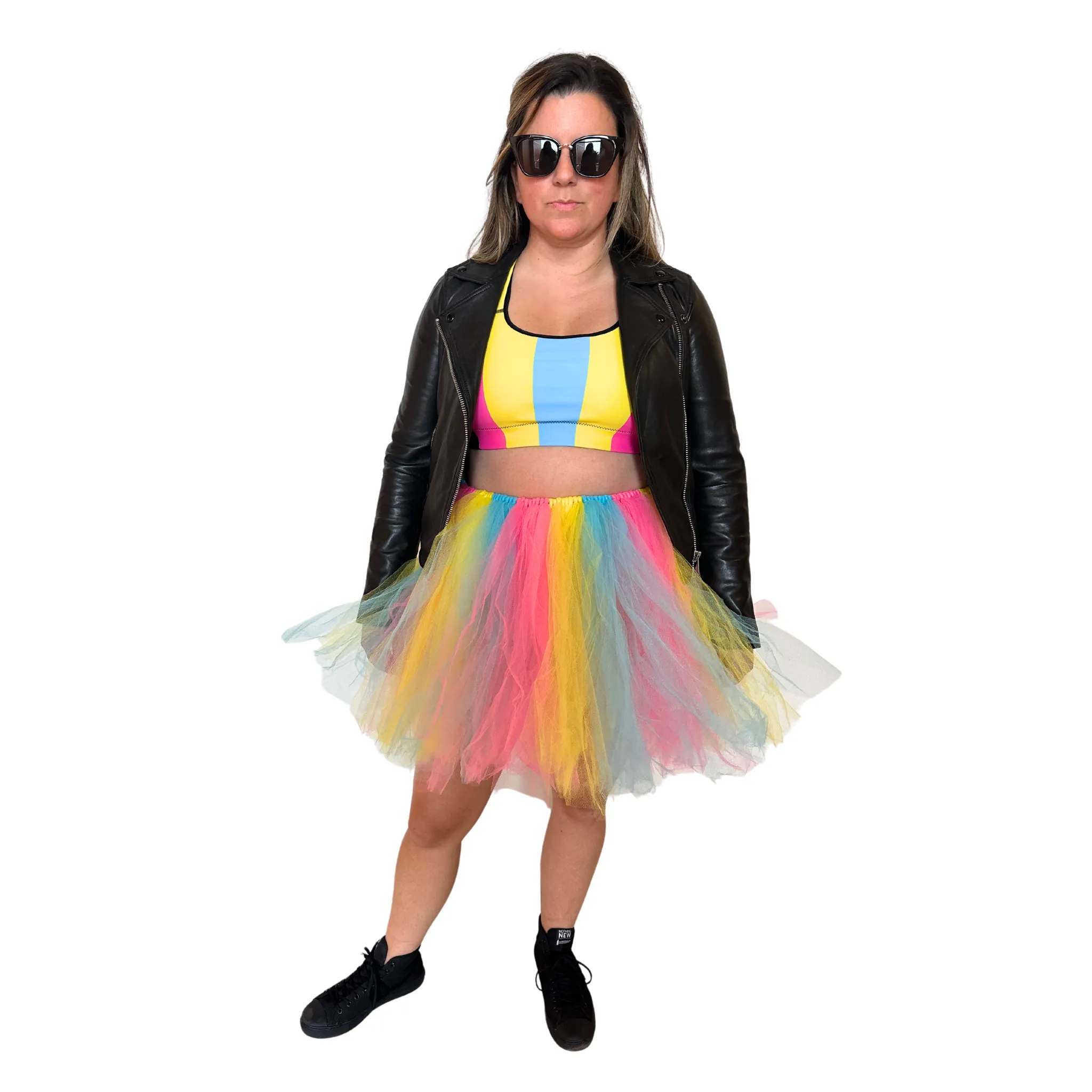 Pansexual Pride Flag Tutu