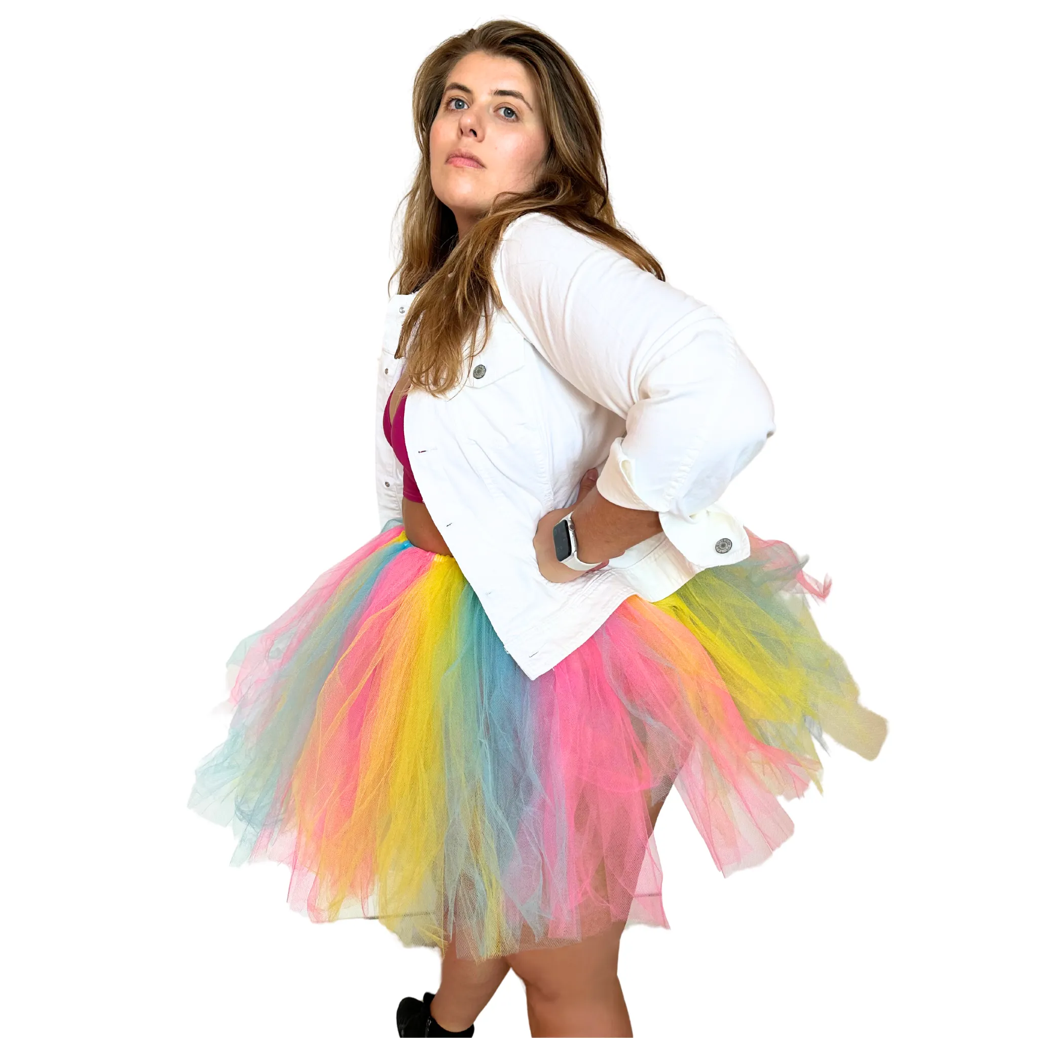 Pansexual Pride Flag Tutu