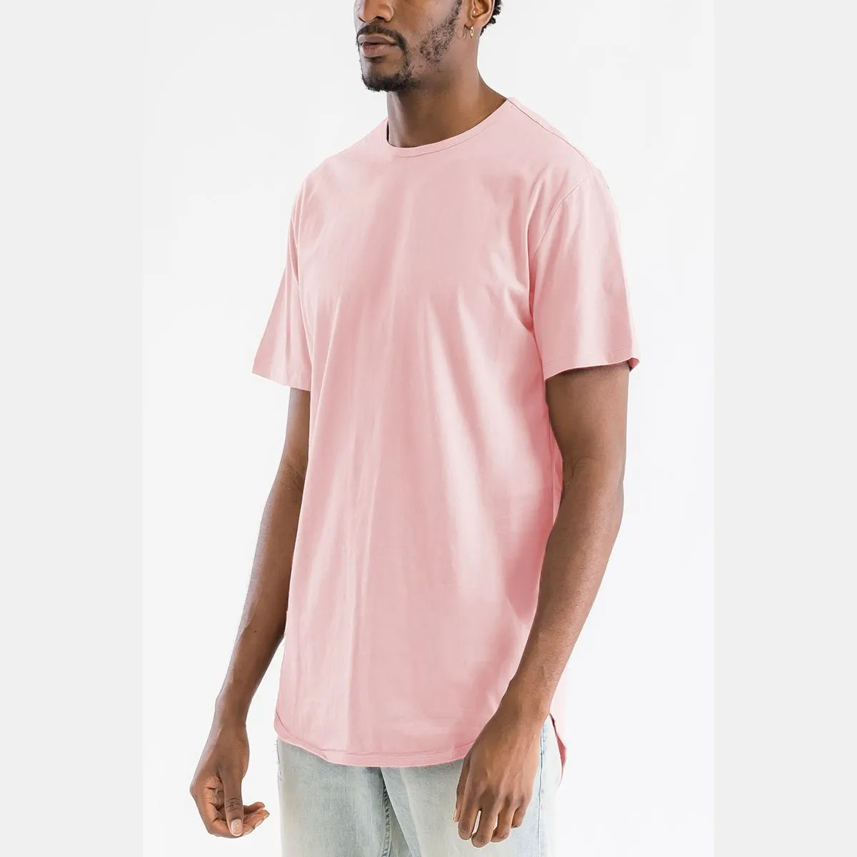 Peach Classic Scallop Tee