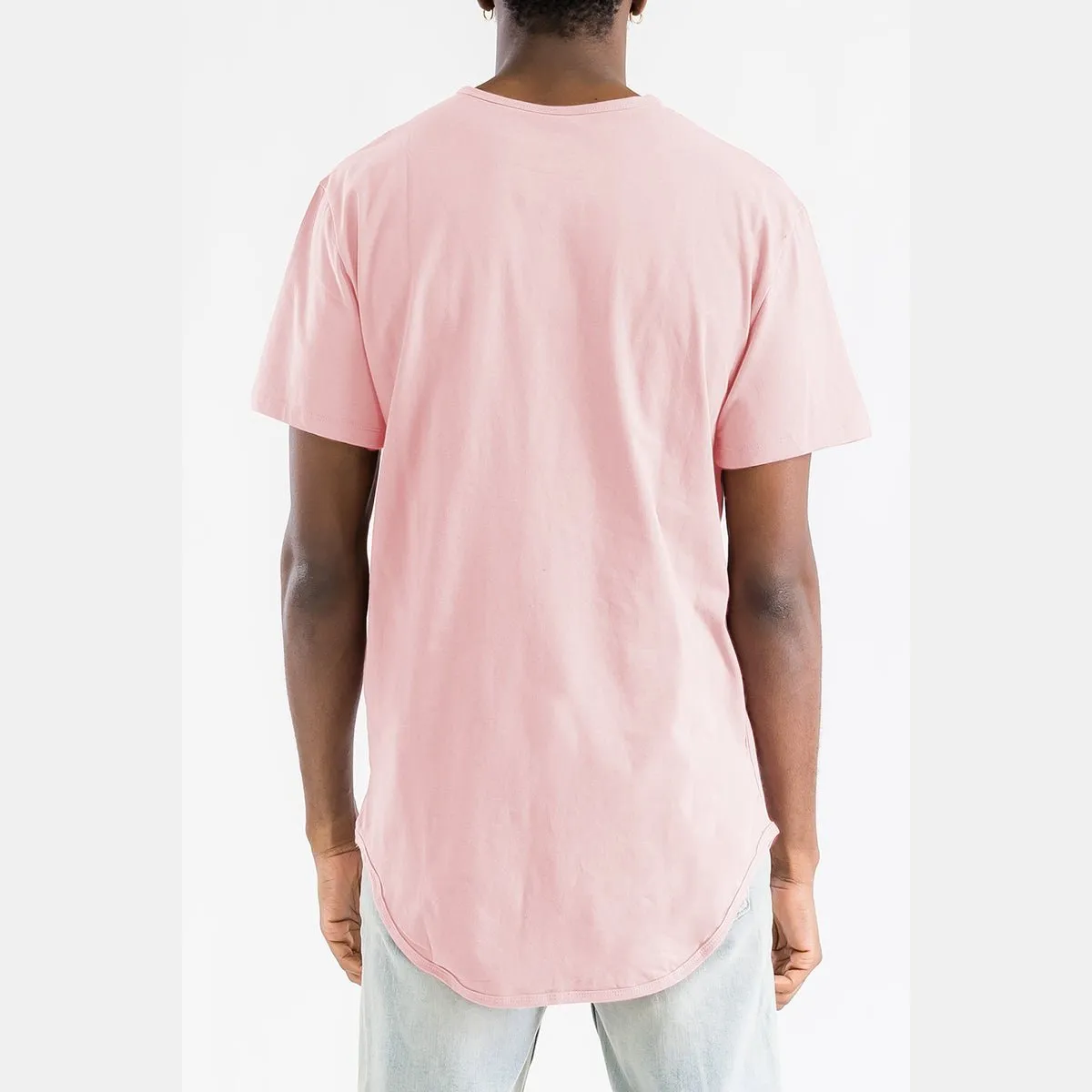 Peach Classic Scallop Tee