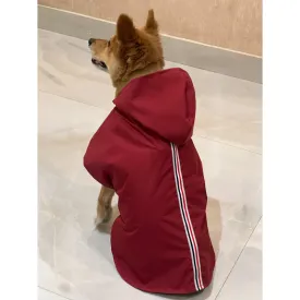 Petsnugs 100% Waterproof Raincoat for Dogs and Cats (Maroon)