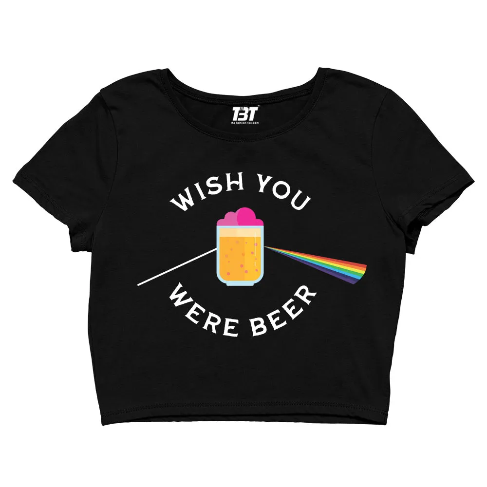 Pink Floyd Crop Top - Wish You Were Beer