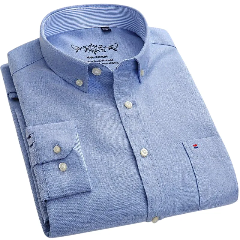 Pologize™ Solid Regular Fit Button-Down Shirt