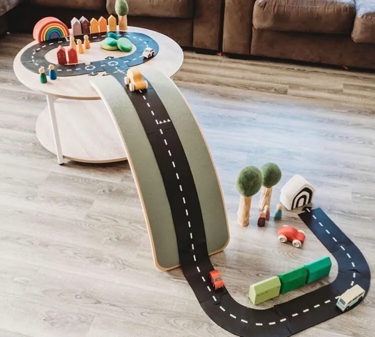 **Pre-order (Ships in 2-3 Weeks)**Rubber Roads Play Set