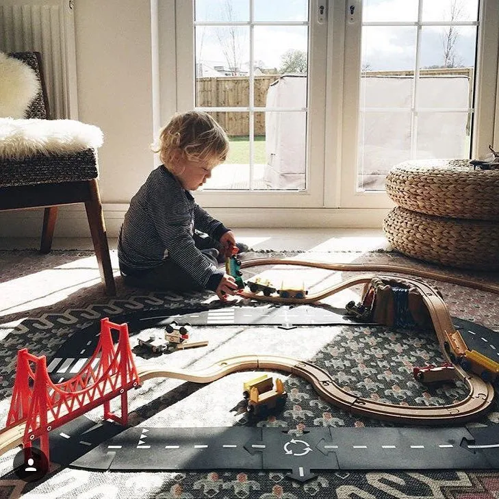 **Pre-order (Ships in 2-3 Weeks)**Rubber Roads Play Set