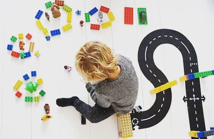 **Pre-order (Ships in 2-3 Weeks)**Rubber Roads Play Set