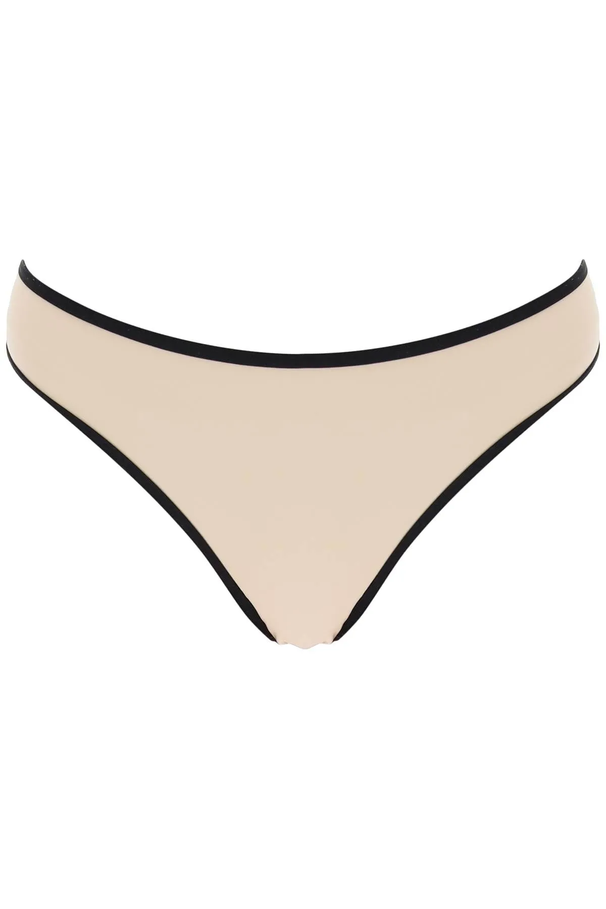 "bikini bottom with contrasting edge trim 241 WSW1040 FB0097 LIGHT HAY