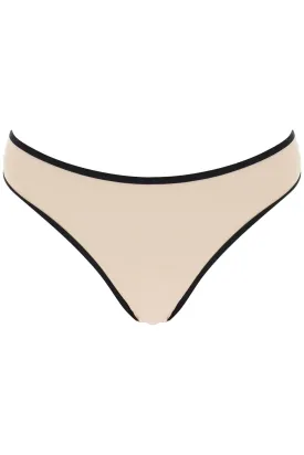 "bikini bottom with contrasting edge trim 241 WSW1040 FB0097 LIGHT HAY