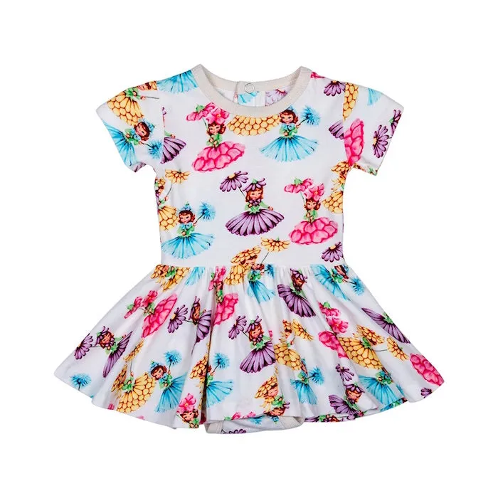 Rock Your Baby Parasol Girls Baby Waisted Dress