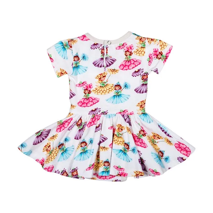 Rock Your Baby Parasol Girls Baby Waisted Dress