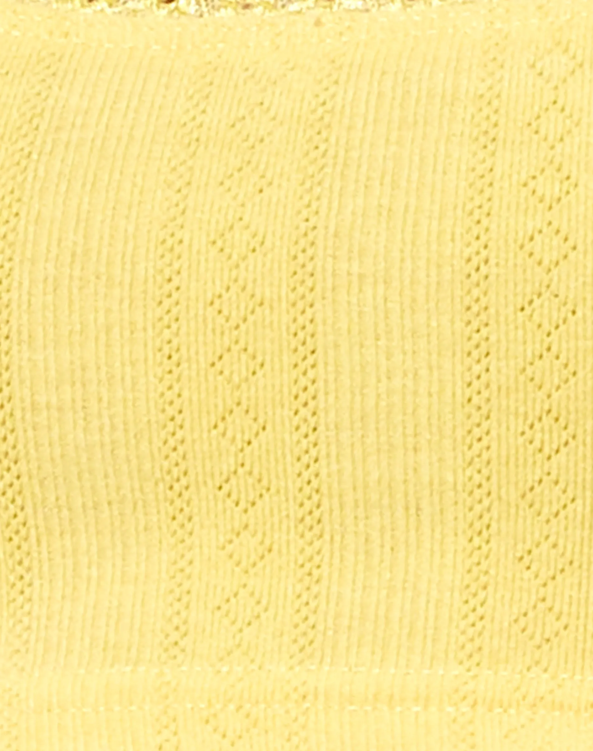 Sarma Shorts in Pointelle Lemon Diamond Shape