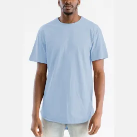 Sky Blue Classic Rounded Scallop Tee