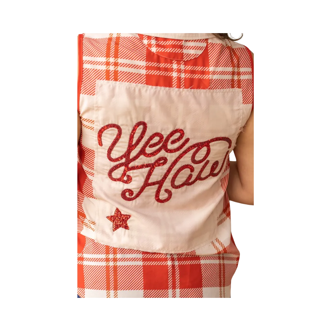 Southern Grace Women's Can I Get A Yeehaw Button Up Shirt