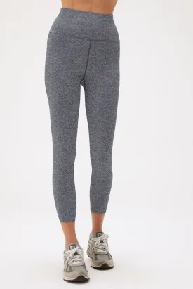 Spiritual Gangster Love Sculpt Seamless 7/8 Legging - Heather Grey