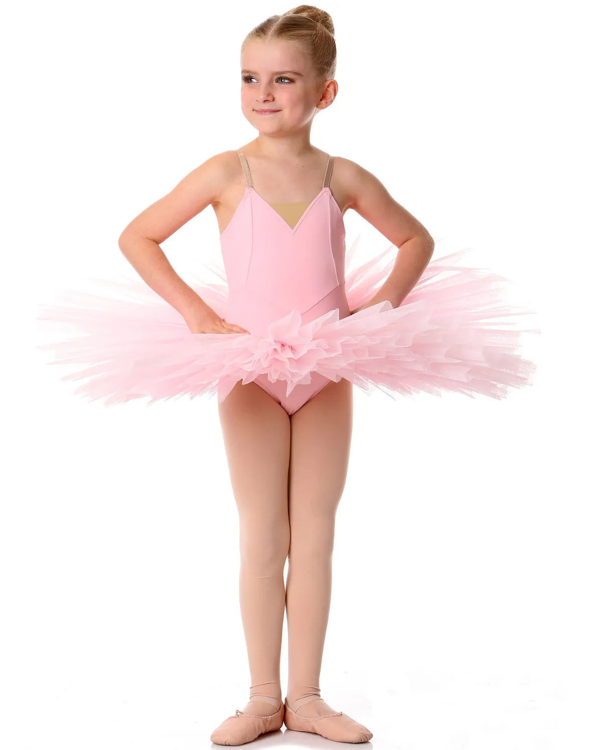 Studio 7, Girls Full Tutu (6 Layer Skirt), Pink, CHTU02