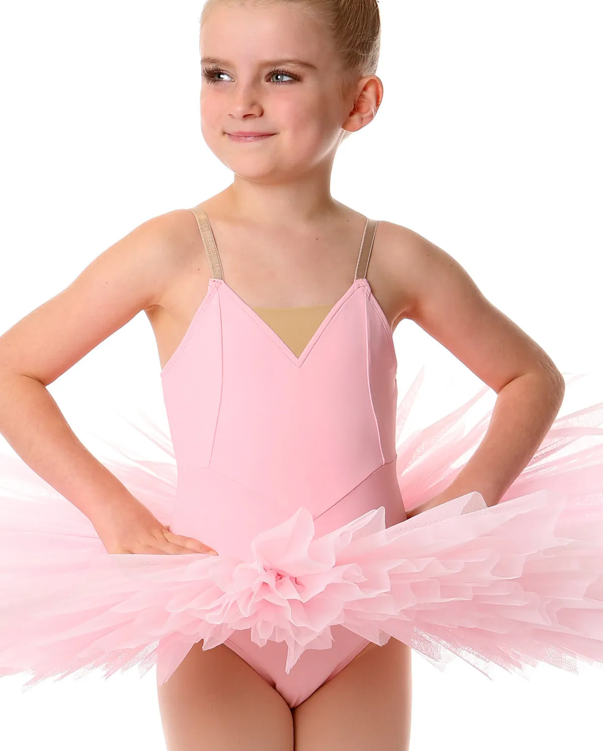 Studio 7, Girls Full Tutu (6 Layer Skirt), Pink, CHTU02