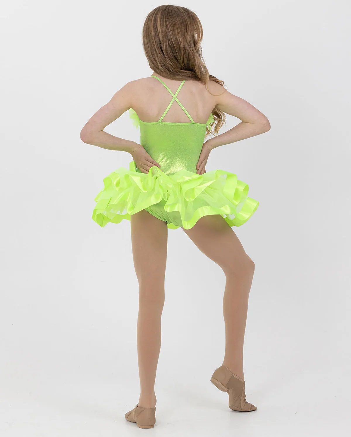 Studio 7, SYLVIE TUTU DRESS, Lime, Childs, CHTU20