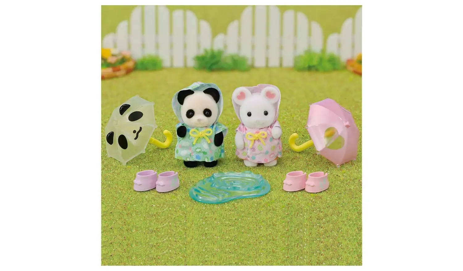 Sylvanian Families Nursery Friends -Rainy Day Duo