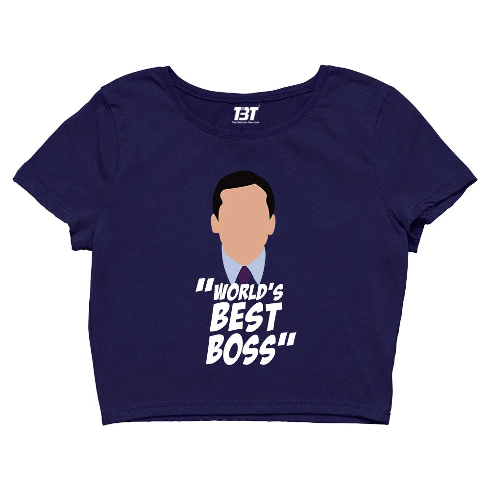 The Office Crop Top - World's Best Boss