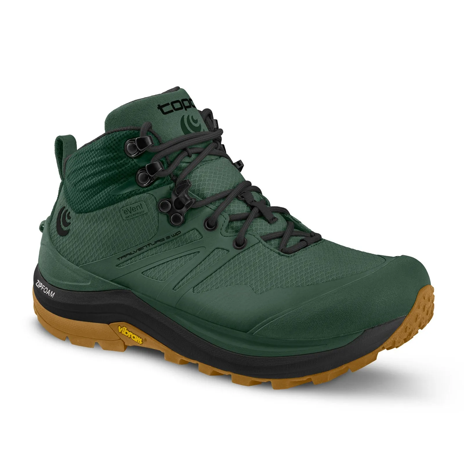 Topo Trailventure 2 Waterproof Hiking Boot (Men) - Dark Green/Clay