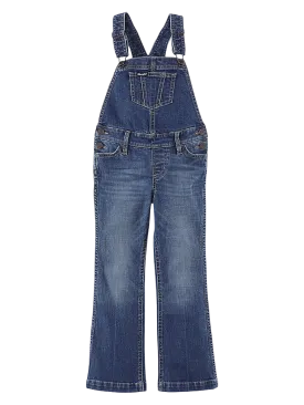 Wrangler Girl's Bootcut Tegan Denim Overalls